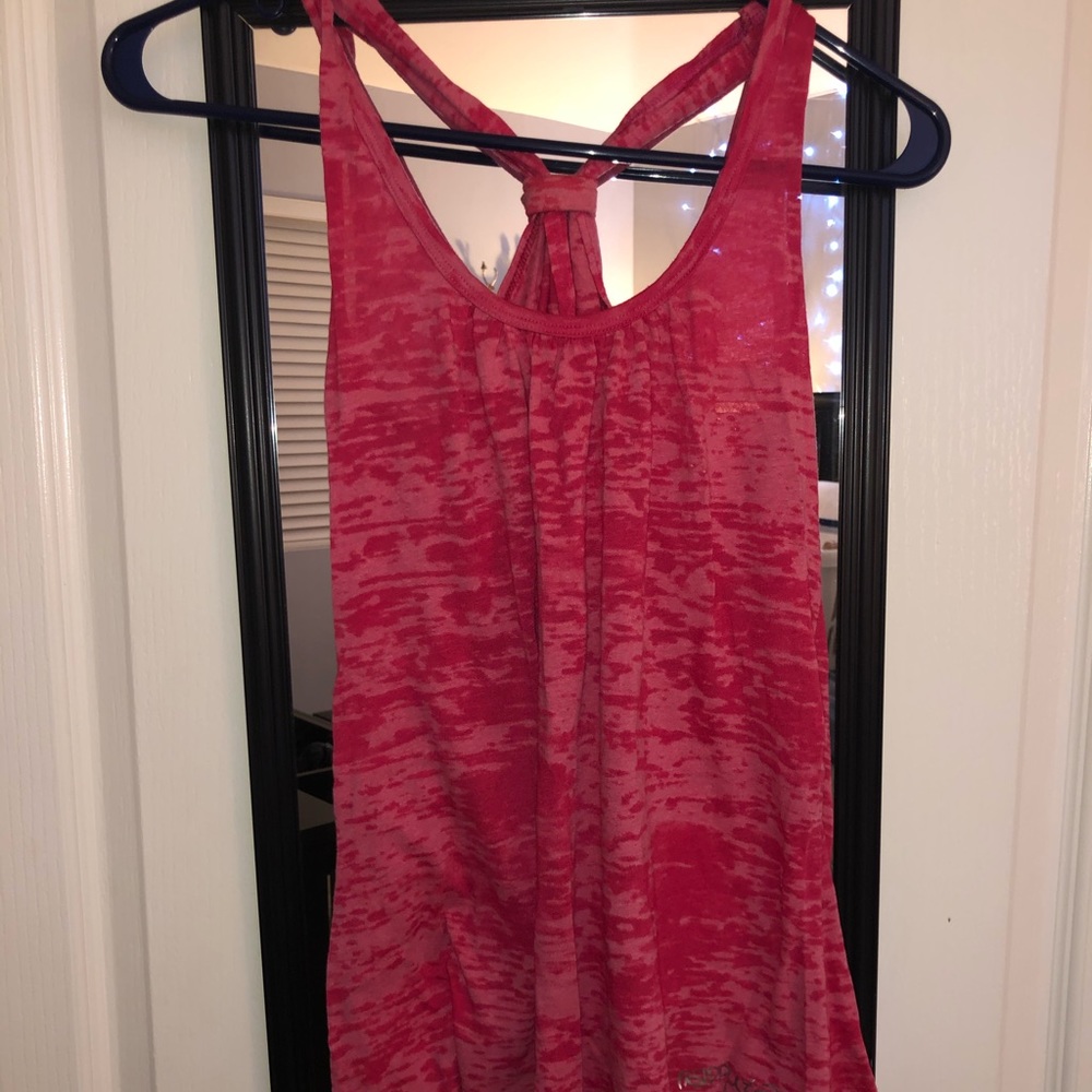 Light Weight Hot Pink Nappytabs Tank Open Back